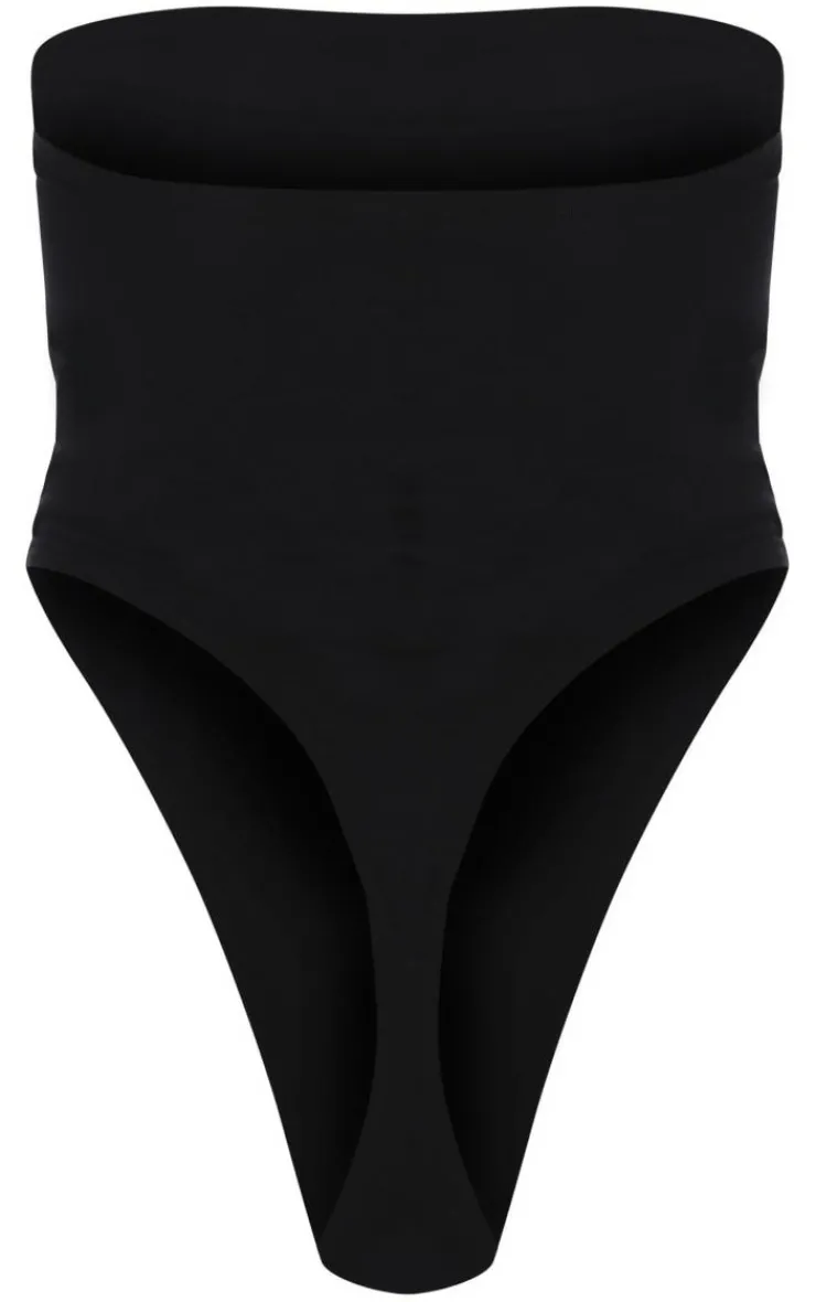 PrettyLittleThing Tube Tops*Basic Cotton Blend Bandeau Bodysuit