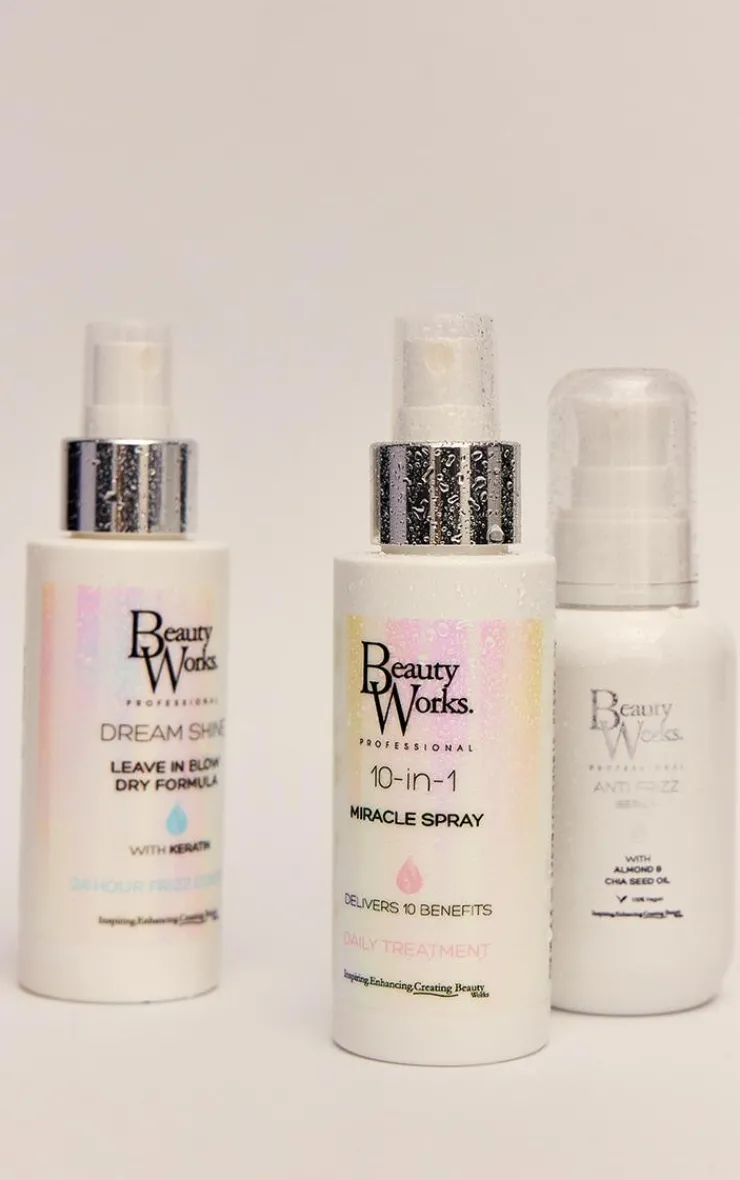 PrettyLittleThing Hair Care*Beauty Works Styling Heroes Travel Trio Gift Set