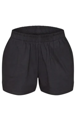 Clearance PrettyLittleThing Cotton Oversized Boxy Short Black