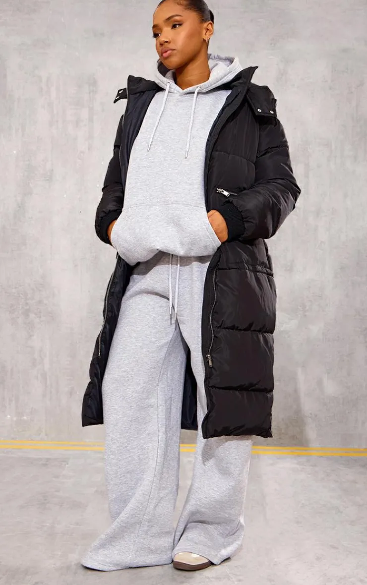 PrettyLittleThing Puffer Jackets*Hooded Maxi Puffer Coat