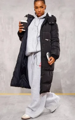 PrettyLittleThing Puffer Jackets*Hooded Maxi Puffer Coat