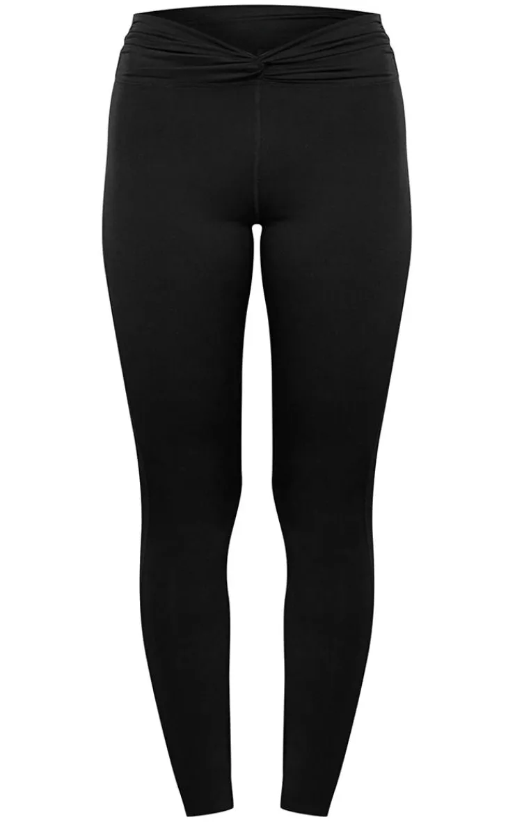 PrettyLittleThing Gym Leggings*Sculpt Twist Front Gym Legging