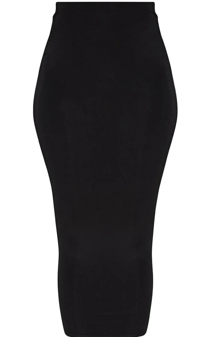 Second Skin Slinky Midaxi Skirt-PrettyLittleThing Discount