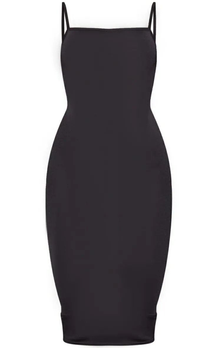 Strappy Midi Dress-PrettyLittleThing Outlet