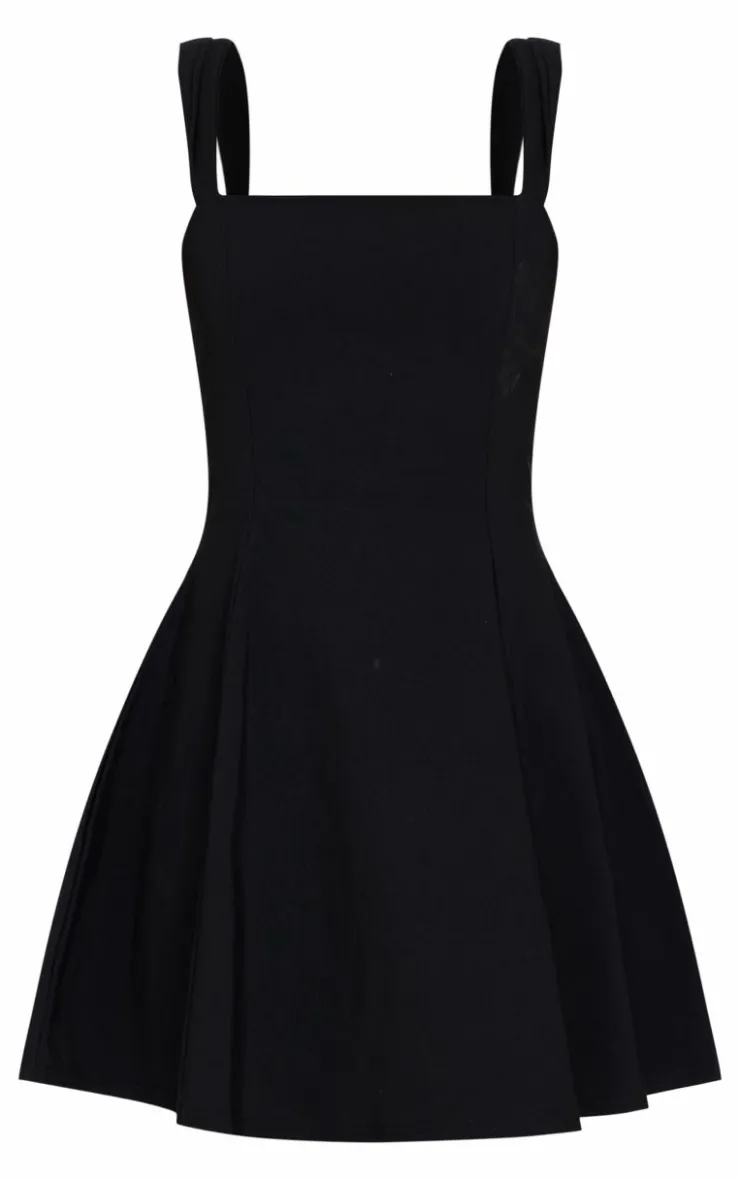 Stretch Woven Shift Dress-PrettyLittleThing Discount