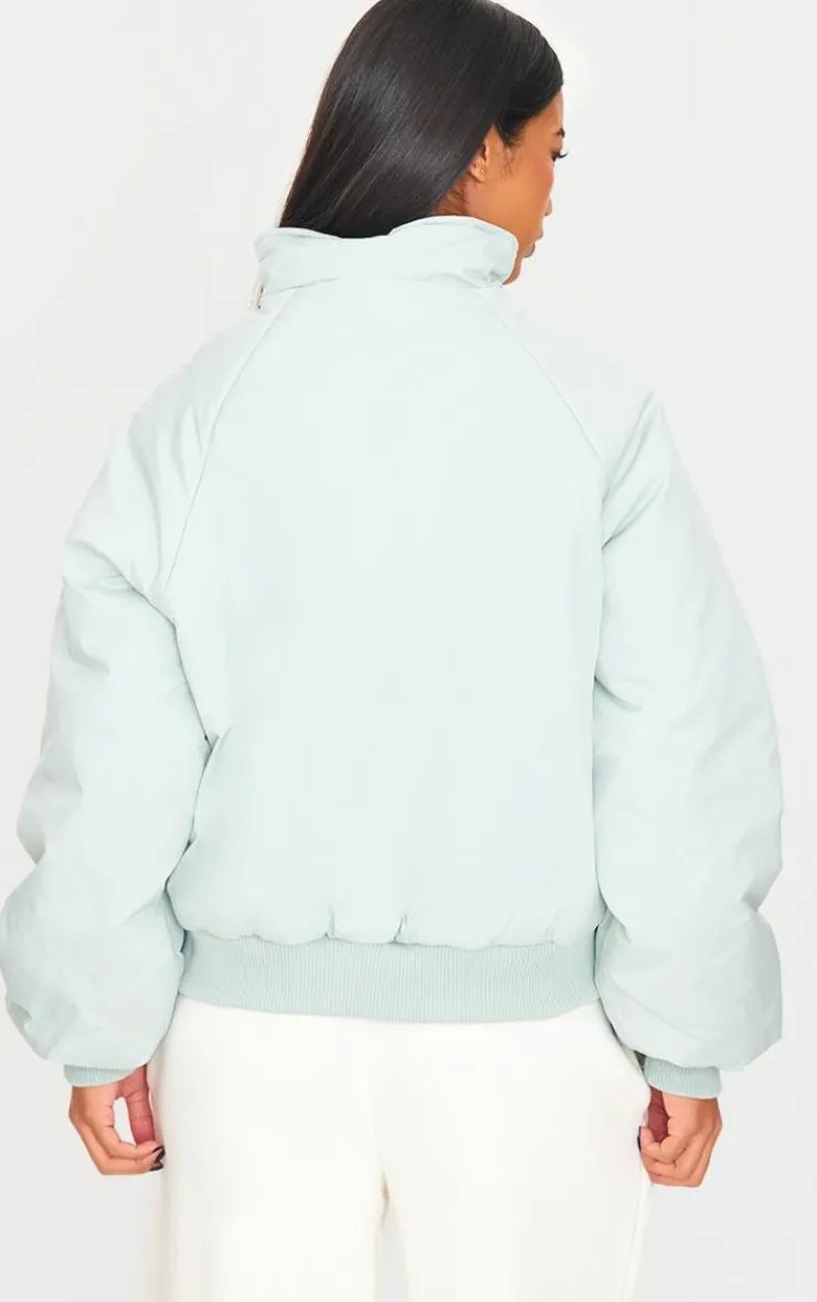 PrettyLittleThing Puffer Jackets*& Pink Reversible Bomber Puffer Jacket