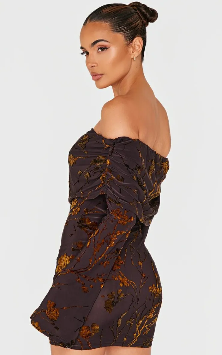 Foldover Devoure Mini Dress-PrettyLittleThing Clearance
