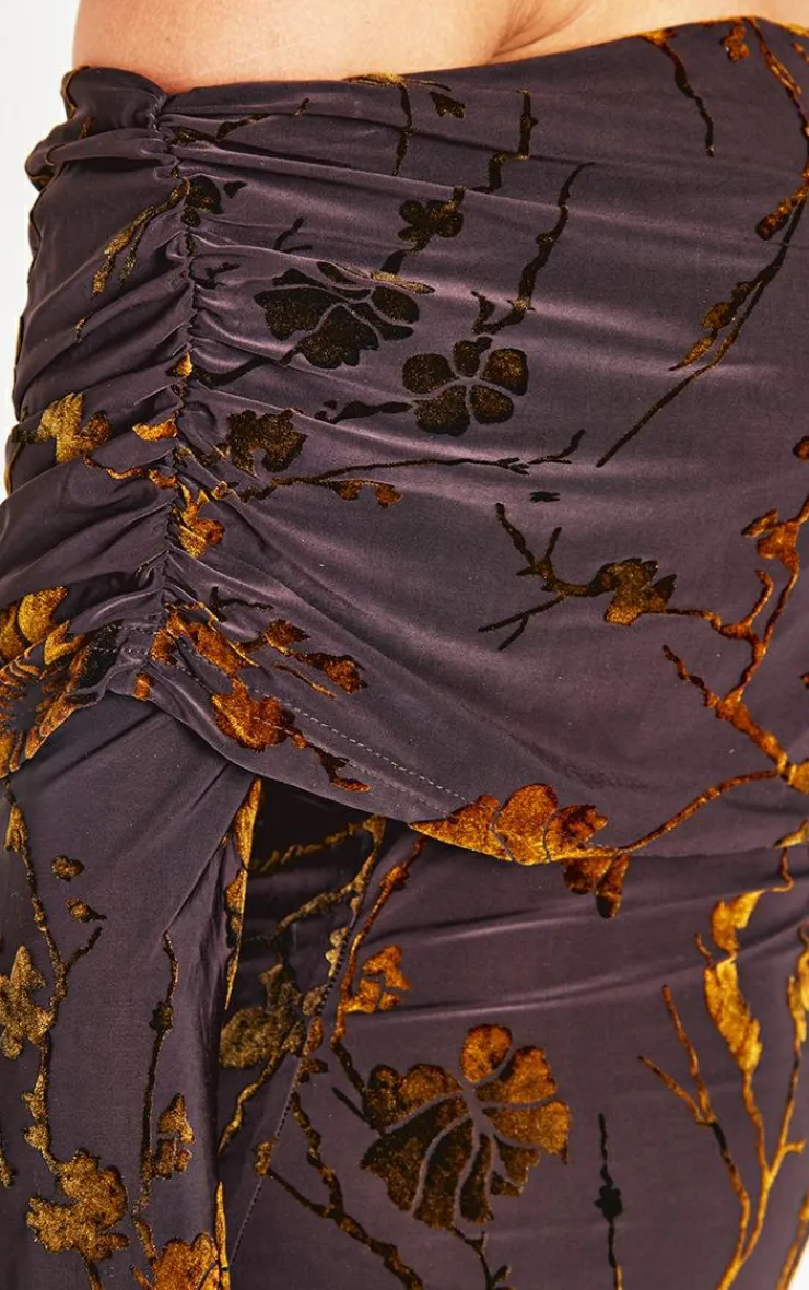 Foldover Devoure Mini Dress-PrettyLittleThing Clearance