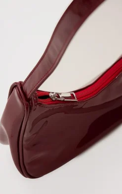 PrettyLittleThing Shoulder Bags*Patent PU Basic Shoulder Bag
