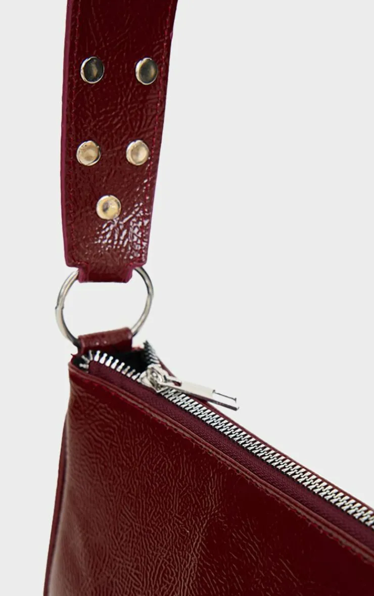 PrettyLittleThing Shoulder Bags*Stud Handle Shoulder Bag