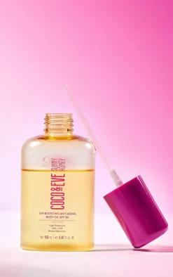 PrettyLittleThing Sun Care*Coco & Eve Sunny Honey Tan Boosting Anti-Ageing Body Oil SPF30