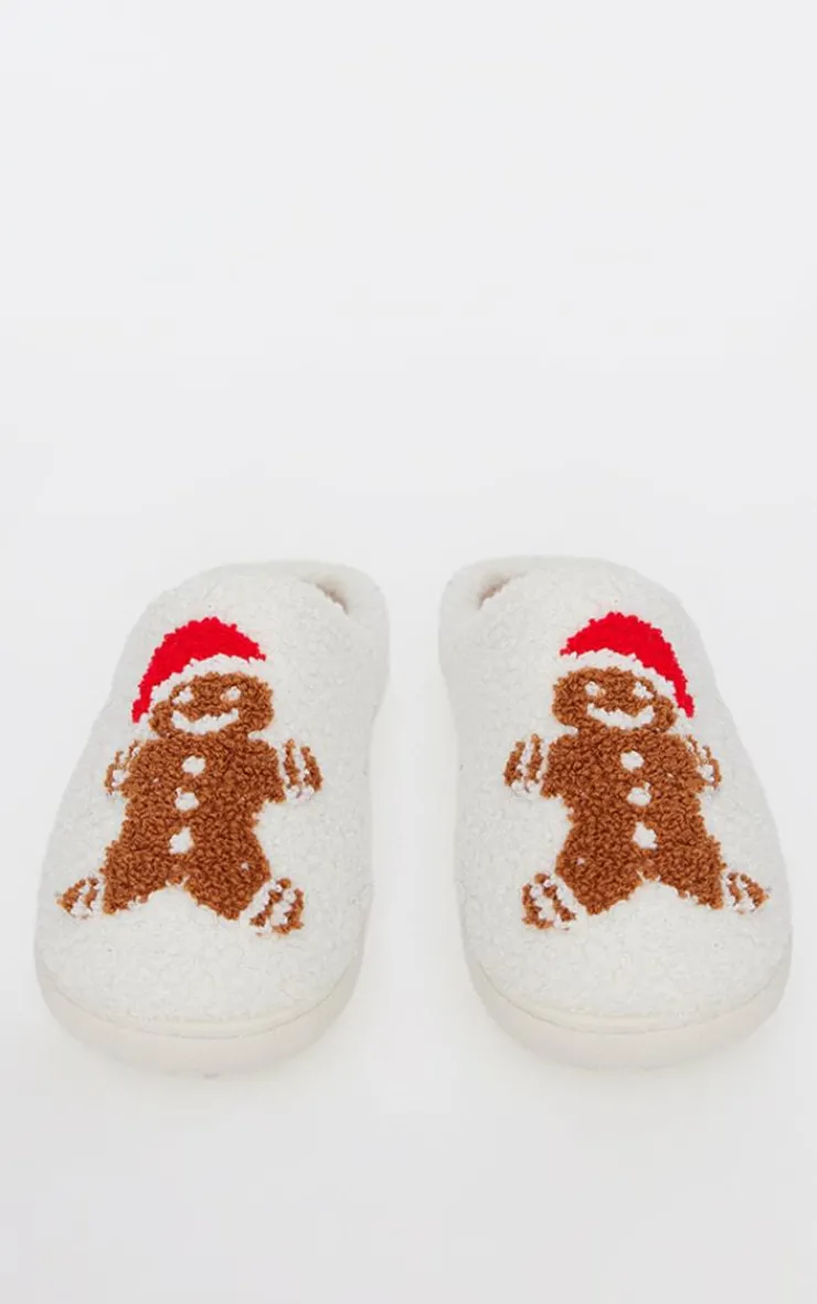 PrettyLittleThing Christmas Gifts*Borg Gingerbread Slippers
