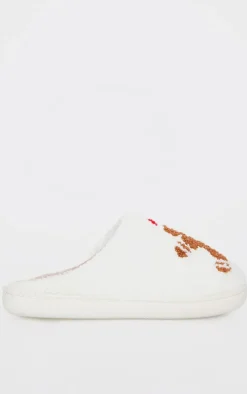 PrettyLittleThing Christmas Gifts*Borg Gingerbread Slippers