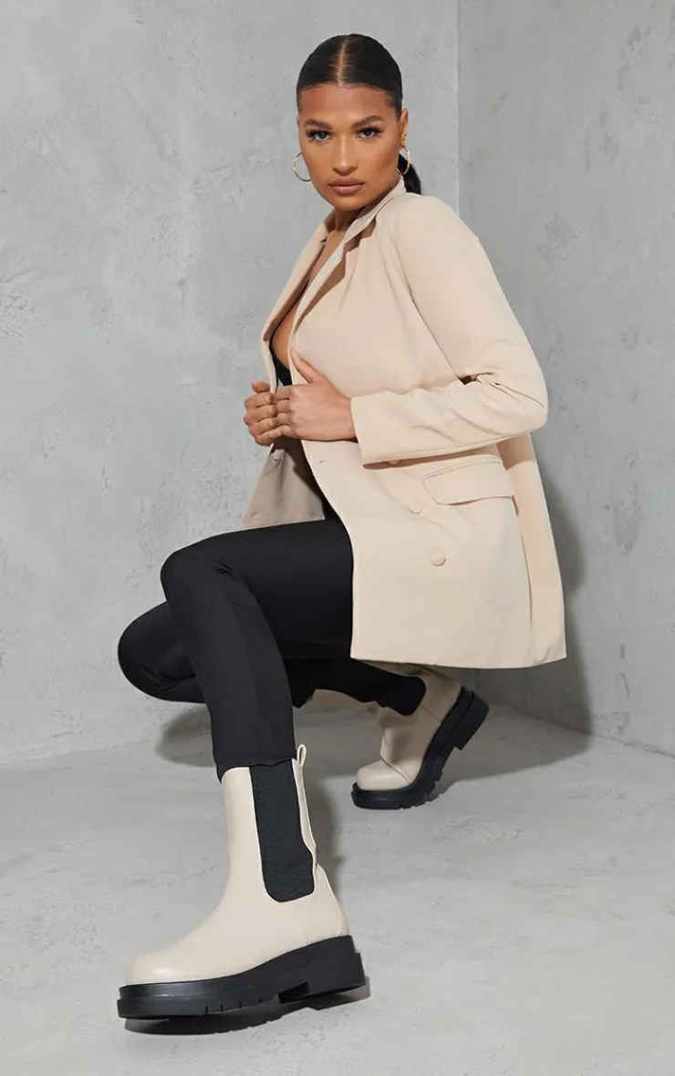 PrettyLittleThing Ankle Boots*Calf High Chunky Chelsea Boot