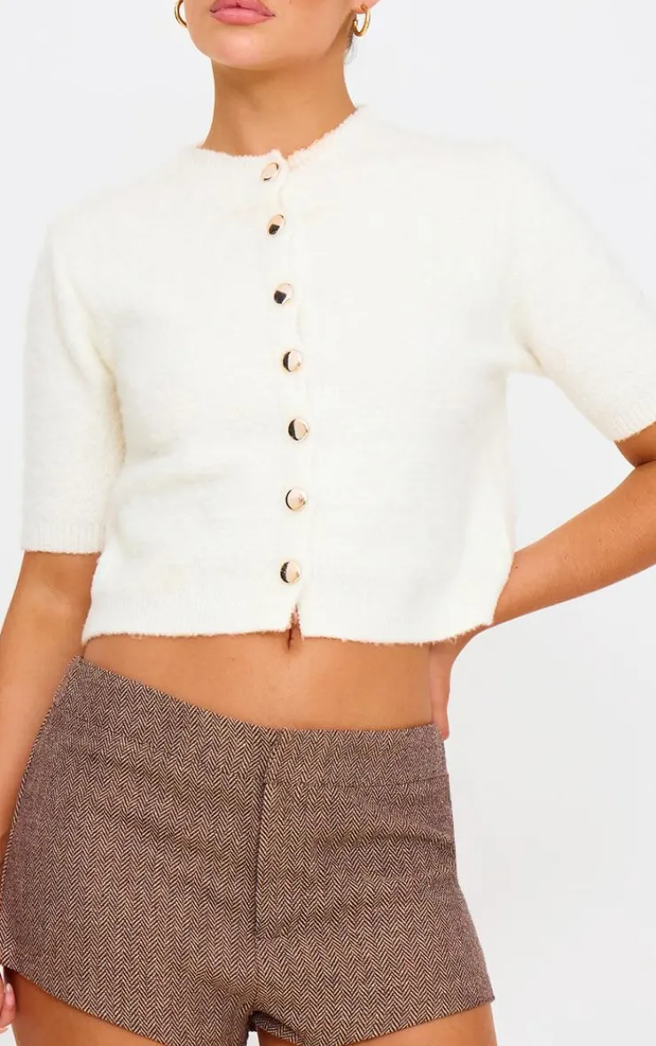 PrettyLittleThing Cardigans*Soft Knit Button Up Cardigan
