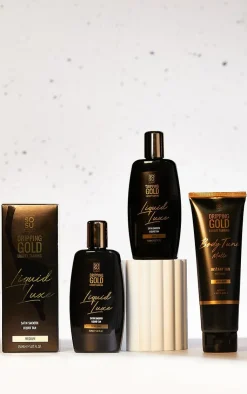 PrettyLittleThing Tanning*Dripping Gold Liquid Luxe Medium Tan 150Ml