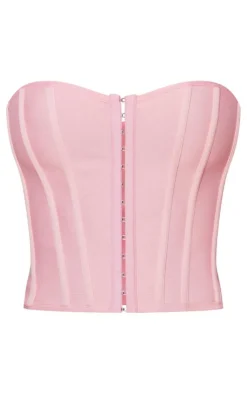 PrettyLittleThing Corsets*Bandage Hook And Eye Structured Corset