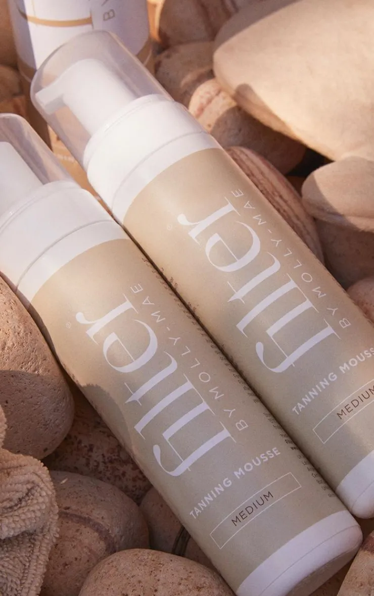 PrettyLittleThing Tanning*Filter By Molly Mae Tanning Foam Medium with Mitt Bundle