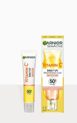 PrettyLittleThing Sun Care*Garnier Vitamin C Uv Brightening Fluid Sheer Glow For Face And Neck Spf50+