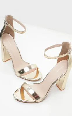 PrettyLittleThing Wide Fit Sandals*Wide Fit Block Heeled Sandals
