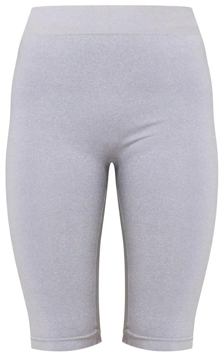 PrettyLittleThing Seamless Gym Wear*Seamless Melange High Waist Capri Leggings