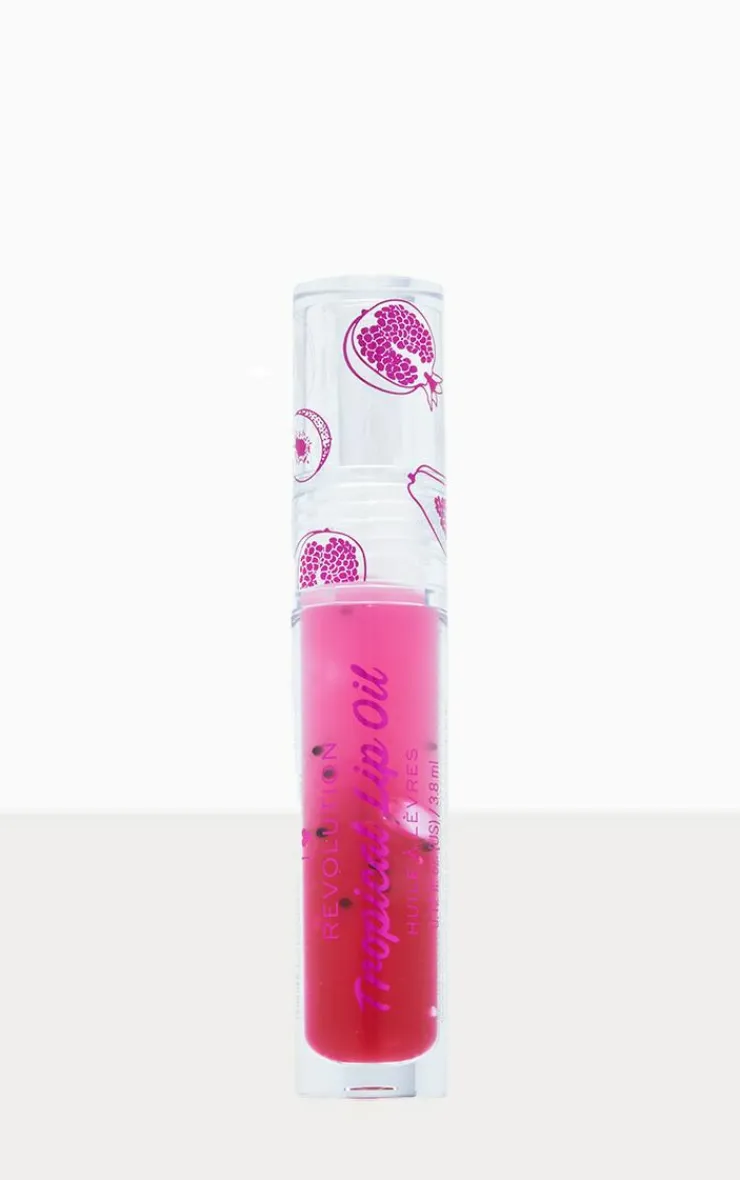 PrettyLittleThing Lip Gloss*I Heart Revolution Tasty Tropical Lip Oils Pomegranate