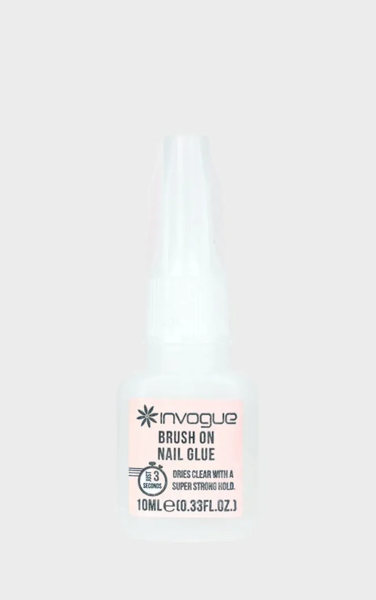 PrettyLittleThing Nails*Invogue Brush On Nail Glue 10 Ml