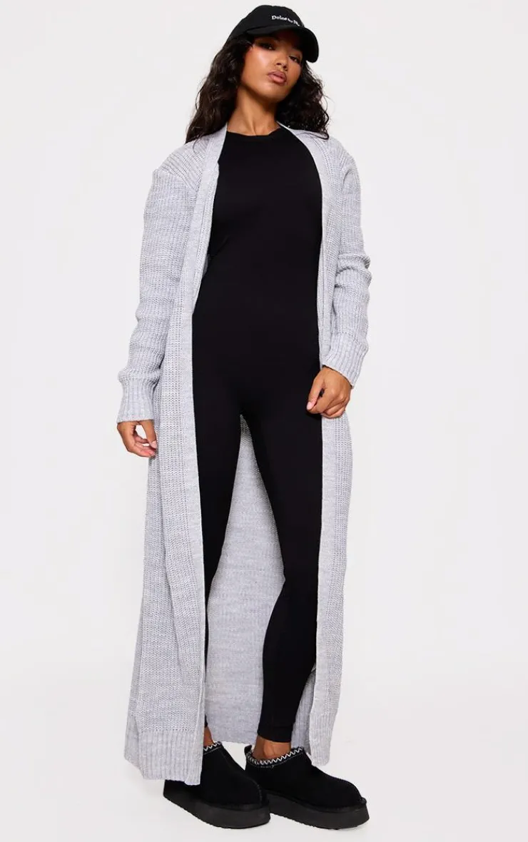 PrettyLittleThing Cardigans*Maxi Knitted Cardigan