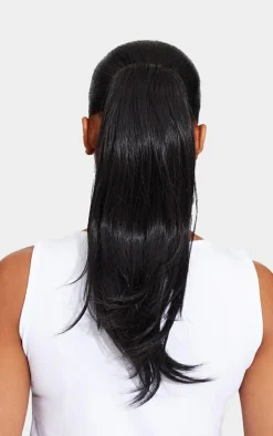 PrettyLittleThing Hair Extensions*Lullabellz Blow Dry 16"Claw Clip Pony -