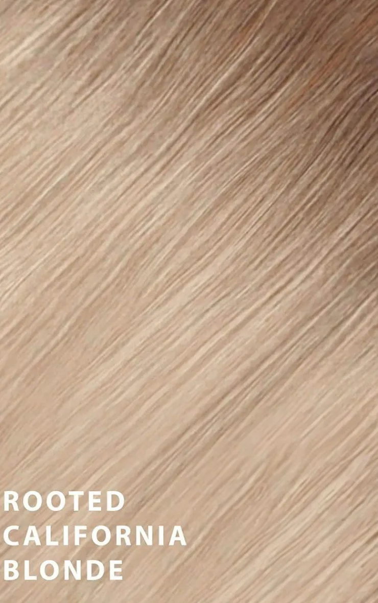 PrettyLittleThing Hair Extensions*Lullabellz Feathered Fringe Clip In Bangs - Rooted