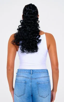 PrettyLittleThing Hair Extensions*Lullabellz Midi Grande Curly Corkscrew 20