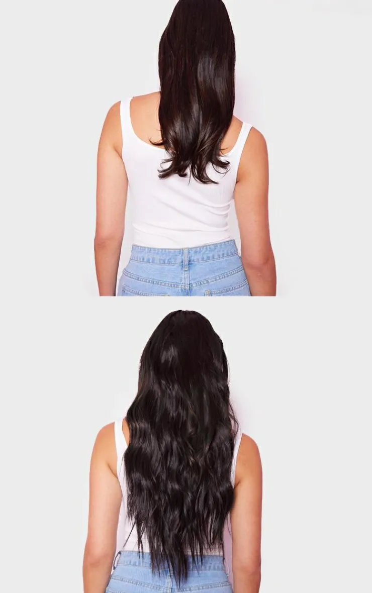 PrettyLittleThing Hair Extensions*Lullabellz Super Thick 22" 5 Piece Wave Hair Extensions