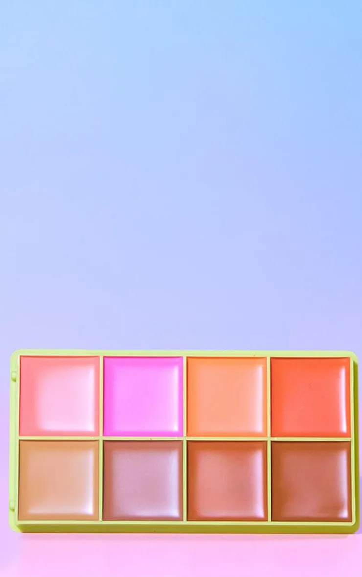 PrettyLittleThing Palettes*Made By Mitchell Curve Case Face Palette Light