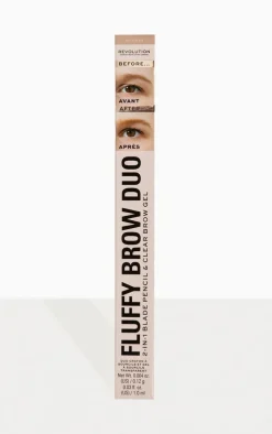 PrettyLittleThing Eyebrows*Makeup Revolution Fluffy Brow Duo