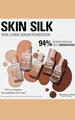 PrettyLittleThing Foundation*Makeup Revolution Skin Silk Serum Foundation F0.5