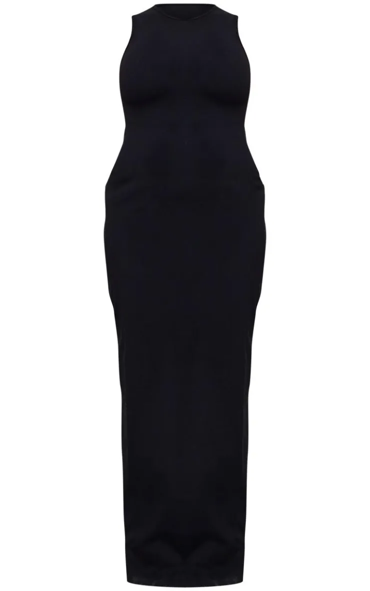 Maternity Snatched Sculpt Racer Bodycon Maxi Dress-PrettyLittleThing Outlet