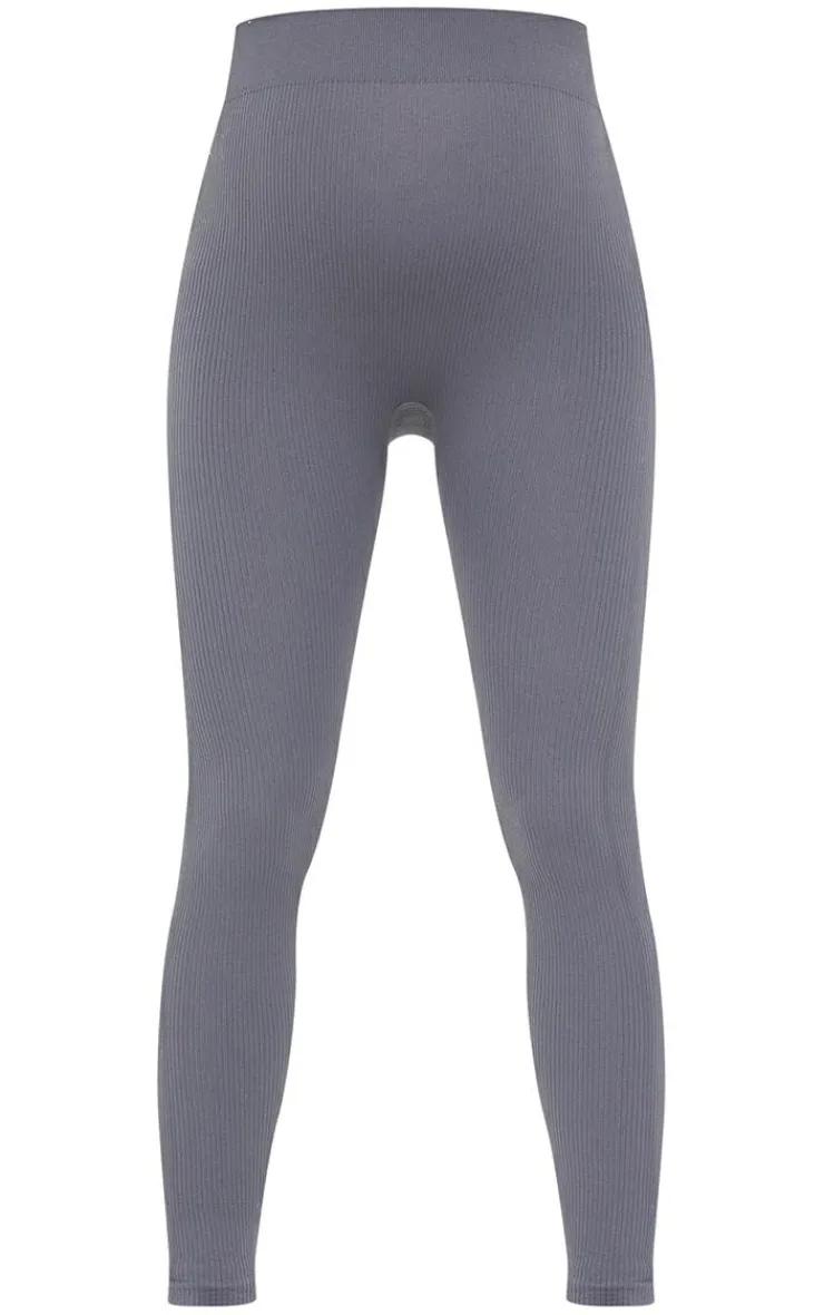 PrettyLittleThing Snatched*Maternity Snatched Ribbed Leggings