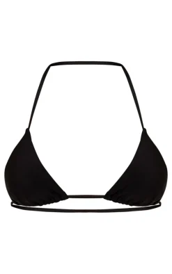 Mix & Match Black Triangle Bikini Top