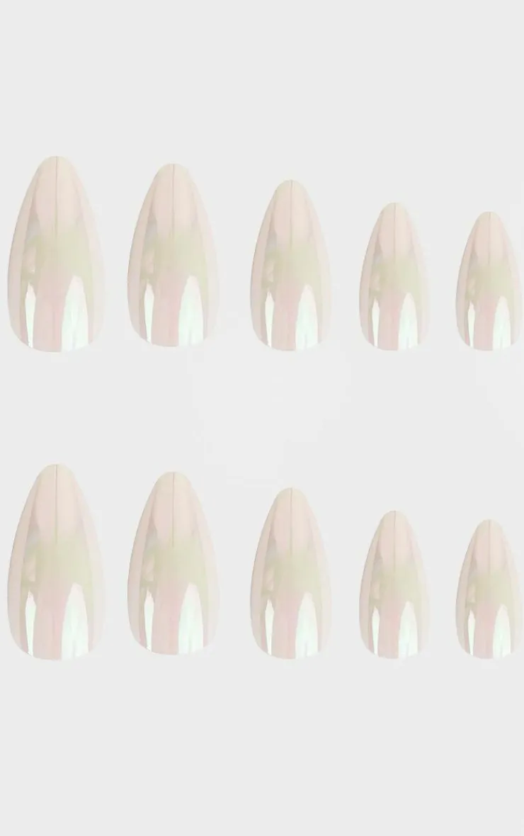 PrettyLittleThing Nails*Nail Hq Almond Glaze Nails