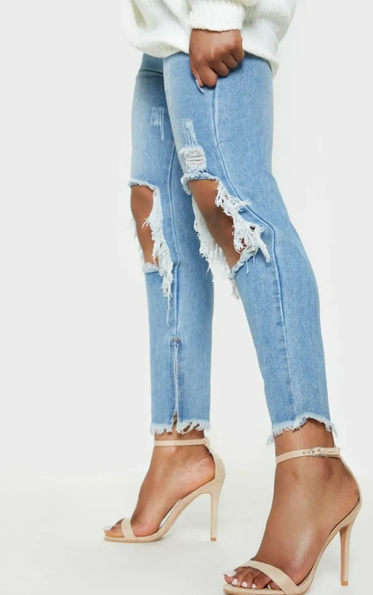 PrettyLittleThing Wide Fit Sandals*Single Strap Heeled Sandals