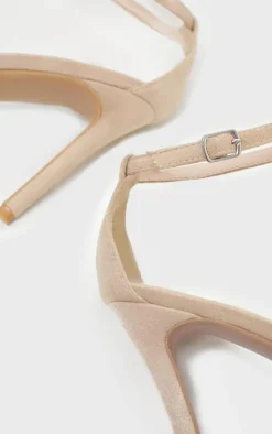 PrettyLittleThing Wide Fit Sandals*Single Strap Heeled Sandals