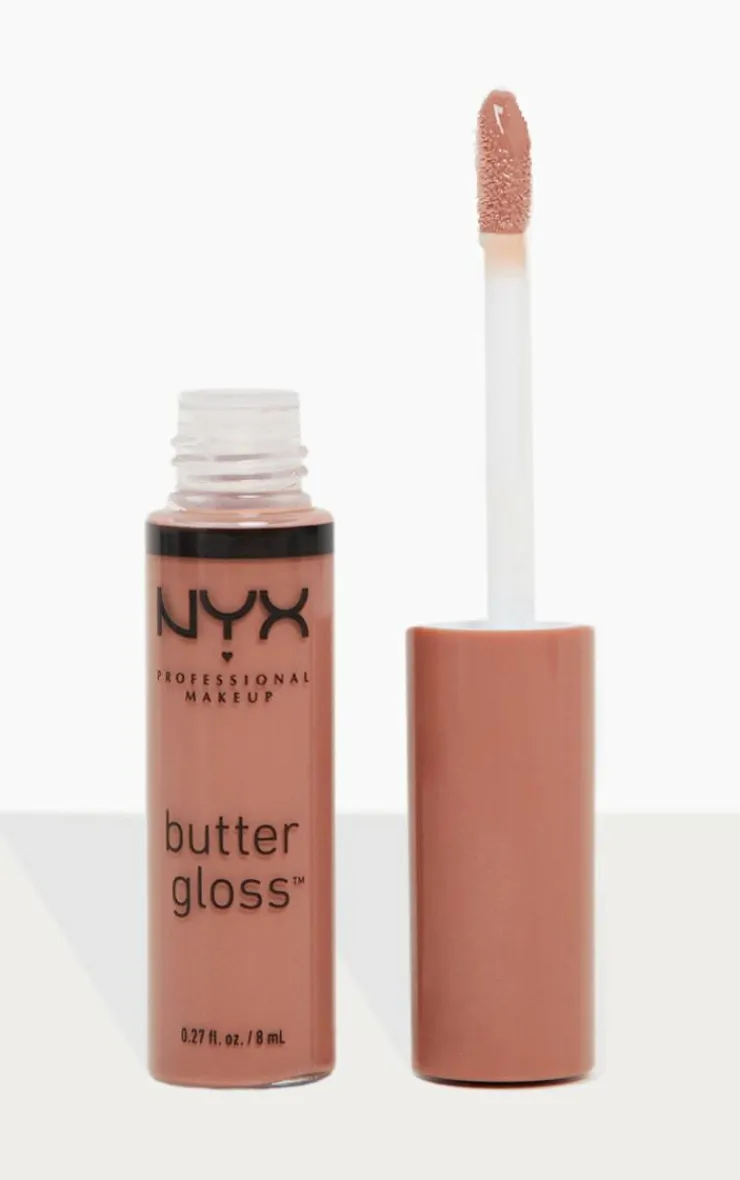 PrettyLittleThing Lip Gloss*NYX PMU Butter Gloss Madeleine