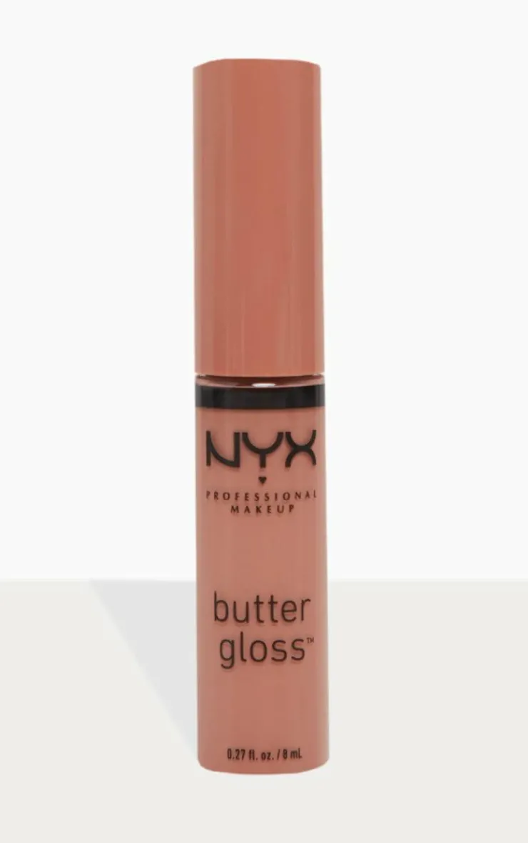 PrettyLittleThing Lip Gloss*NYX PMU Butter Gloss Madeleine