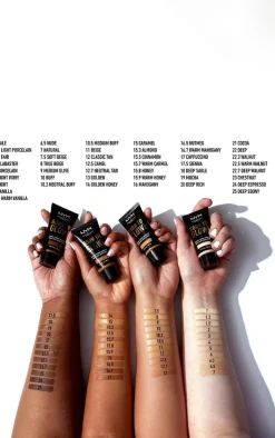 PrettyLittleThing Foundation*NYX PMU Can't Stop Won't Stop Full Coverage Foundation Vanilla