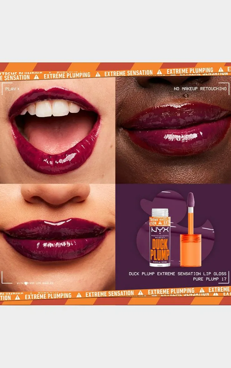 PrettyLittleThing Lip Gloss*NYX PMU Duck Plump Lip Plumping Gloss