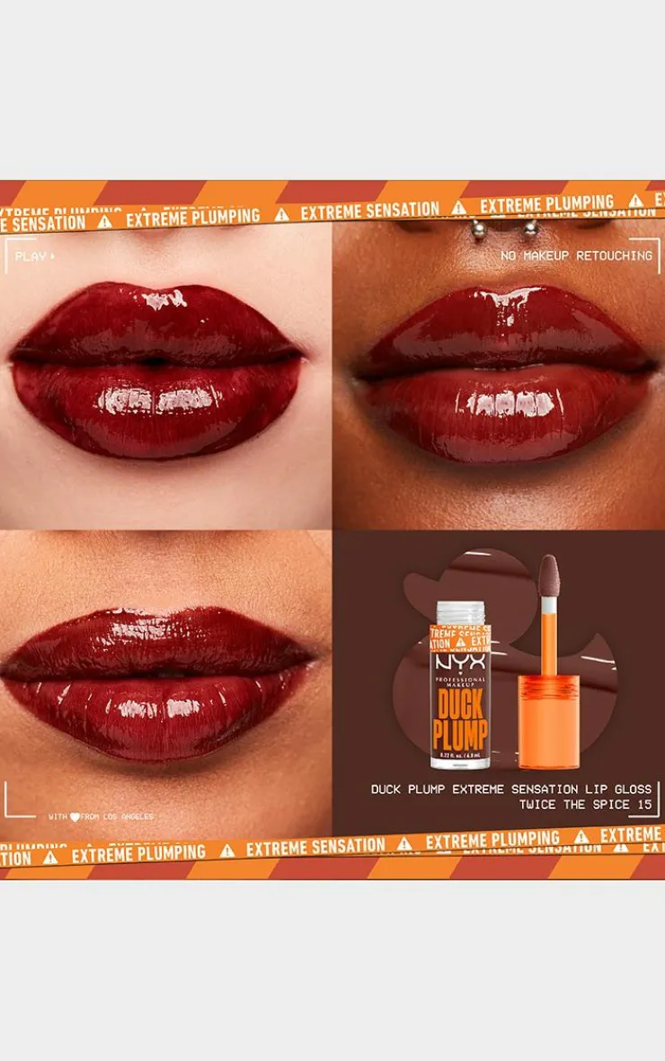PrettyLittleThing Lip Gloss*NYX PMU Duck Plump Lip Plumping Gloss