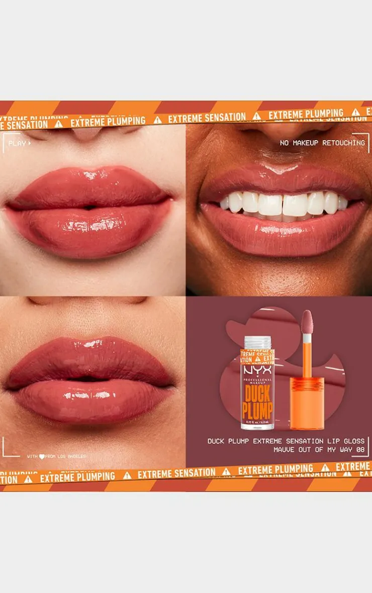 PrettyLittleThing Lip Gloss*NYX PMU Duck Plump Lip Plumping Gloss