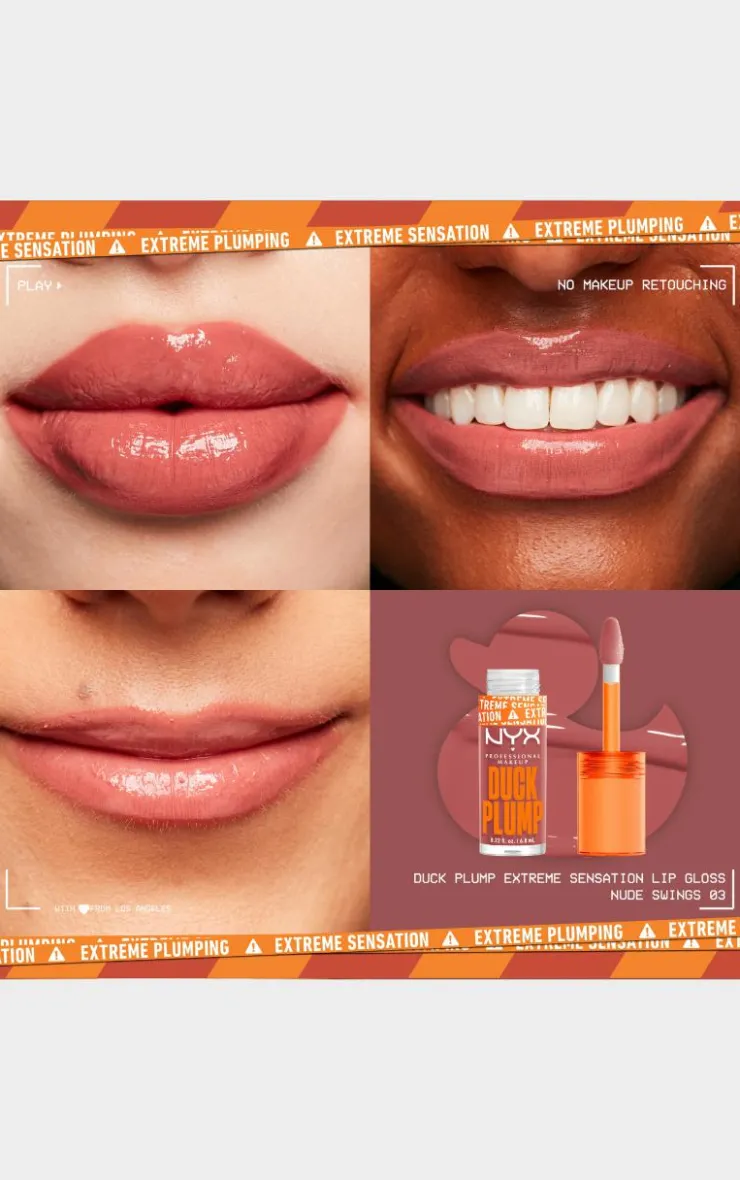 PrettyLittleThing Lip Gloss*NYX PMU Duck Plump Lip Plumping Gloss