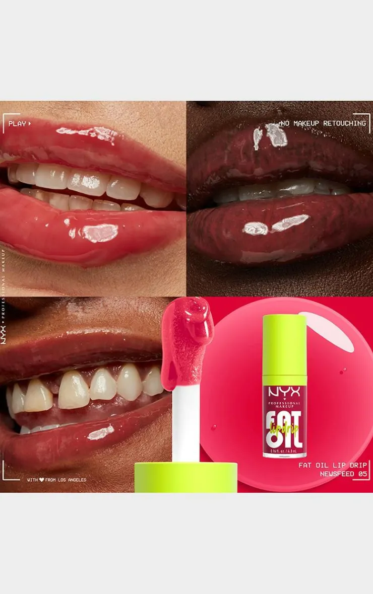 PrettyLittleThing Lip Gloss*NYX PMU Fat Oil Lip Drip Lip Gloss
