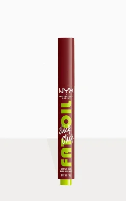 PrettyLittleThing Lip Gloss*NYX PMU Fat Oil Slick Click Lip Balm In A Mood